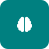 Icono de cerebro representando la inteligencia artificial utilizada en Trazor para la automatización del cálculo de presupuestos.
