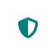 Icono de seguridad que representa las medidas de protección de datos en Trazor de fondo blanco.