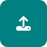 Icono de subida que representa la acción de cargar un archivo o documento para ser procesado por Trazor.